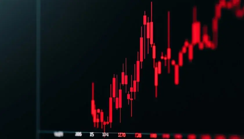 What is a sharp correction?